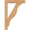 Ekena Millwork Funston Block Smooth Bracket w/ Offset Brace, Western Red Cedar, 5 1/2"W x 26"D x 38"H BKT0604X26X38FST05SWR - alternate 2